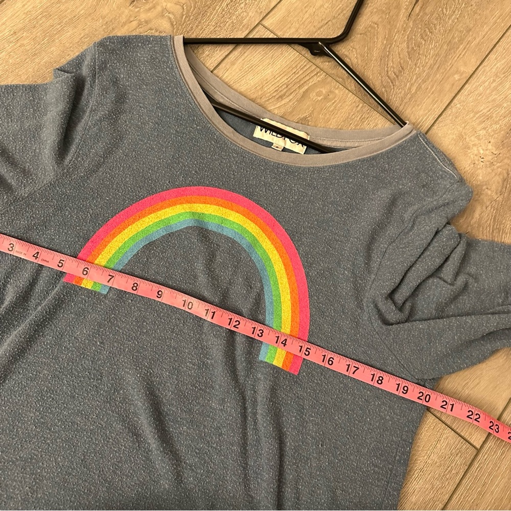 Wildfox rainbow pullover - Picture 3 of 3